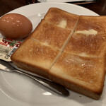 ランバン - トーストとゆで卵