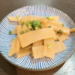 Jantaikou - お通しのメンマ300円