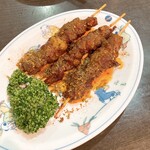 Jantaikou - 羊肉串3本638円