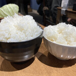 Tokiwaya - ライス大　ライス中
