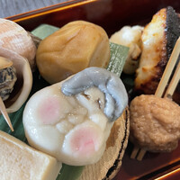 酒と二十四節気料理 きのえね omoya - 麩にも可愛い細工が、