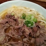 か兎が - 肉うどん