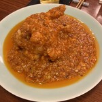 月泉 - 四川風エビチリ