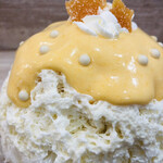 かき氷店 小桃 - パッションフルーツカードの酸味がさっぱり！