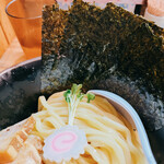 銀座 朧月 - 特製つけ麺(麺:並200g)+のり_¥1,200+¥100