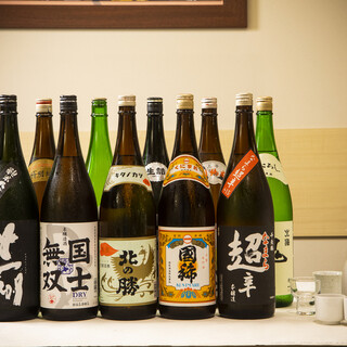 “Hokkaido’s famous sake” that goes well with food