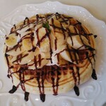 a.cafe - チョコバナナワッフル