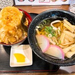 Sanuki Udon Tento - 天丼Bセット（891円＋税）