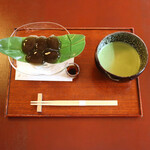 茶寮 宝泉 - わらび餅(1,400円)
            抹茶(700円)