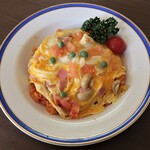 coffee grill 富久屋 - フクヤライス　980円