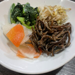 焼肉 牛正 - ナムル。これも美味しかった！