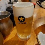 しじみ 炊き肉 くにき - 生ビール