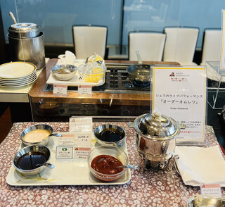 Hoteru Aomori - ◎シェフがオムレツや目玉焼きを作ってくれる。