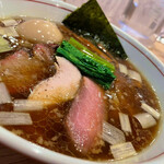 麺処 にし尾 - 味たま醤油ラーメン