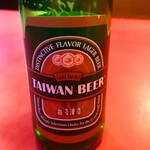 小味園 - 口あたりの軽い、台湾ビール