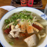 手打麺や 大島 - 七味ふりふり♪