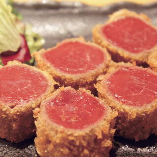 [Specialty] Horse meat rare fillet cutlet