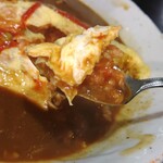 レストラン梢 - 次にオムライスを、パクリ、美味しいですよ