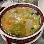 サワデーすみ芳 - 野菜たっぷりスープ