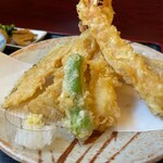 海鮮料理 なかの - 天ぷら。
