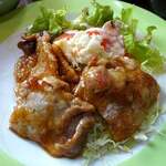 珊瑚 - 生姜焼き