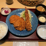 とんかつととろろ膳 かつ麦 - 料理写真:
