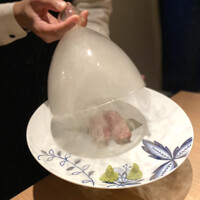 にく稲 - ・赤身ステーキ瞬間スモーク ※カメノコ