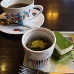 かごの屋 - 会員サービスのコーヒーとミニデザート