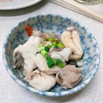 ゆたか食堂 - あんこうの身と皮でアンミカですとw でも旨かったな。