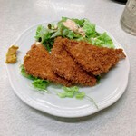 ゆたか食堂 - ハムカツ