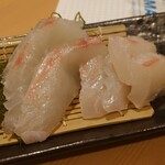 割烹 まち鮨 - 真鯛のお造り