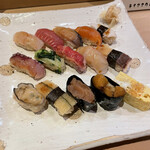 鮨やしろ - にぎり15貫