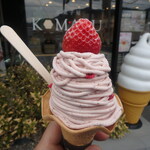 氷菓子屋KOMARU - いちごモンブラン￥650
