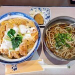 Takumi - Aランチ かつ丼とミニそば(そばかうどんが選べます)