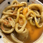 めん専門店 味良 - 割りました。