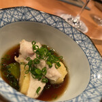 とりアロマ - むね肉をまずはポン酢で！