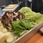 とりアロマ - 鍋用お野菜達