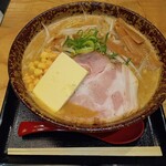 荒川らーめん魂 あしら - 味噌バターらーめん（並盛）