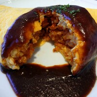 厳選洋食さくらい - オムライス（デミグラスソース）③