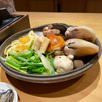 華丸吉日 - 牡蠣、蛤、きのこなど