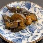 Gohan Shokunin Rokubee - 『醤油ラーメン(漬物付)』の漬物