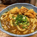 ゆうすけ - とり天カレーうどん