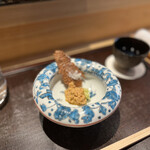 鮨 三心 - あん肝はアテに。白　