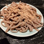 カサブランカ - 麺は饂飩のよな極太麺