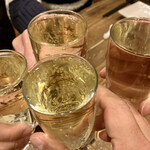 すし酒場 魚あるき - 「なみなみスパークリング（税込￥620）」