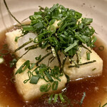 すし酒場 魚あるき - 「揚げ出し豆腐（税込￥550）」