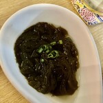 島唄楽宴 ぶんみゃあ - 230208水　沖縄　島唄楽宴ぶんみゃあ　お通し？もずく