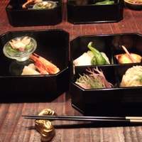 沖縄懐石 赤坂潭亭 - お重に盛られた弁当
