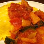 Cafeひととき - 850円ランチ(夏野菜オムライス)