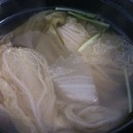 神戸牛丼　広重 - 2013.6.12　イタリア版ポトフ「ボリッート」を思わせるようなコンソメスープ